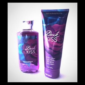 Bath & Body Works Dark KISS Body Cream Shower Gel